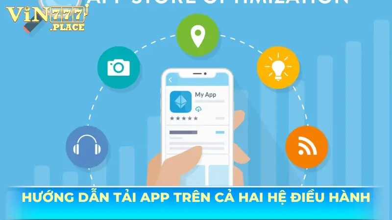 Hướng dẫn tải app VIN 777 trên hai hệ điều hành